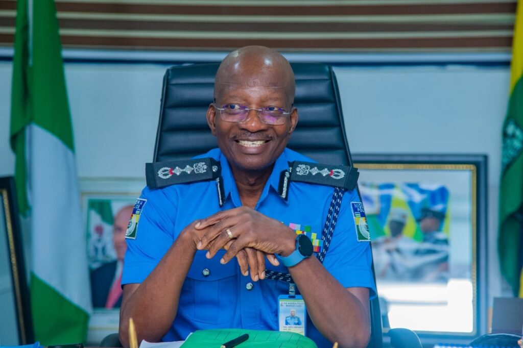 The Inspector General of Police (IGP), Dr. Kayode Egbetokun